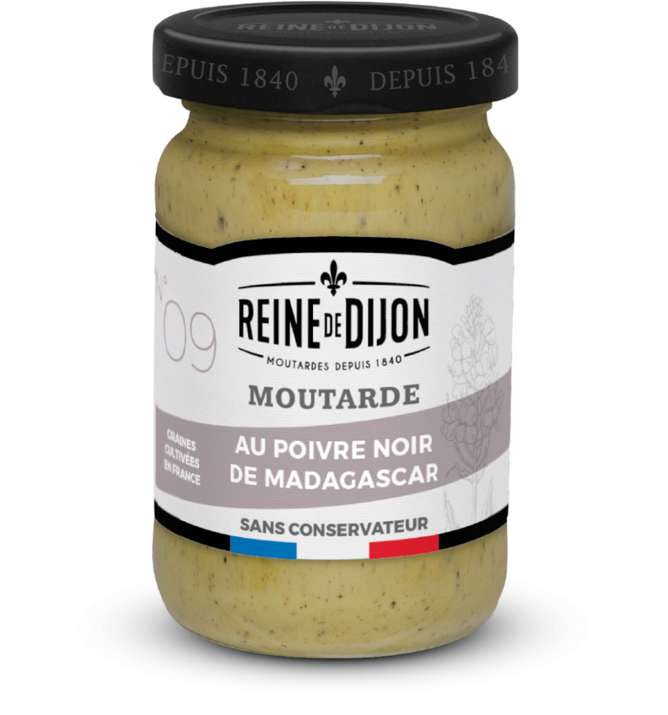 Moutarde au poivre noir de Madagascar